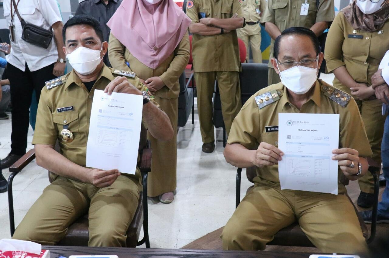 Program 100 Hari AndiRusmadi, GeNose Covid19 Gratis untuk Tracing